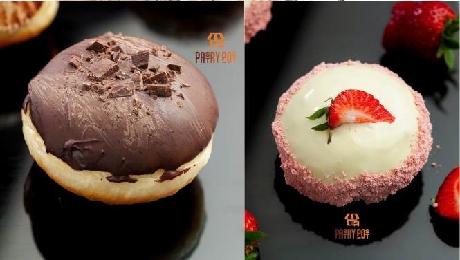 Bánh donut theo nhân