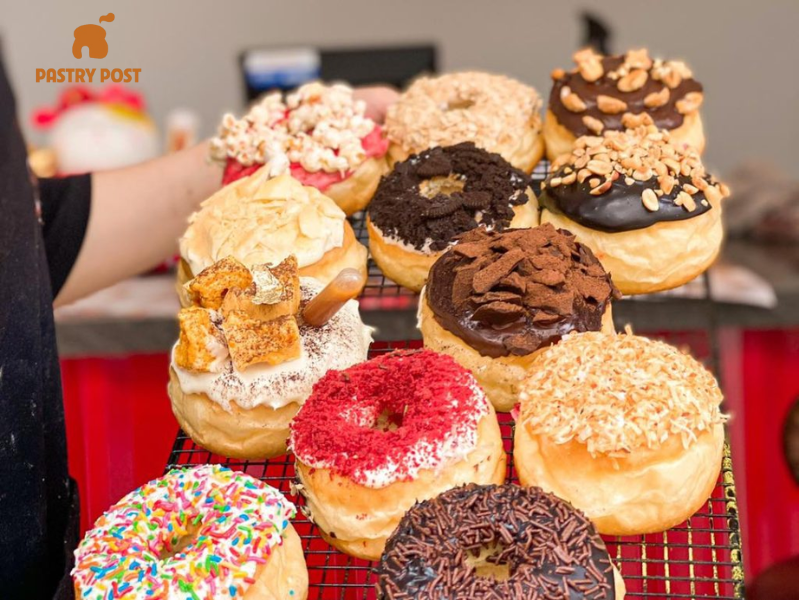 Bảo quản bánh donut qua đêm