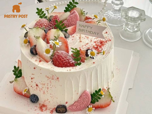 Bánh sinh nhật hoa quả tươi
