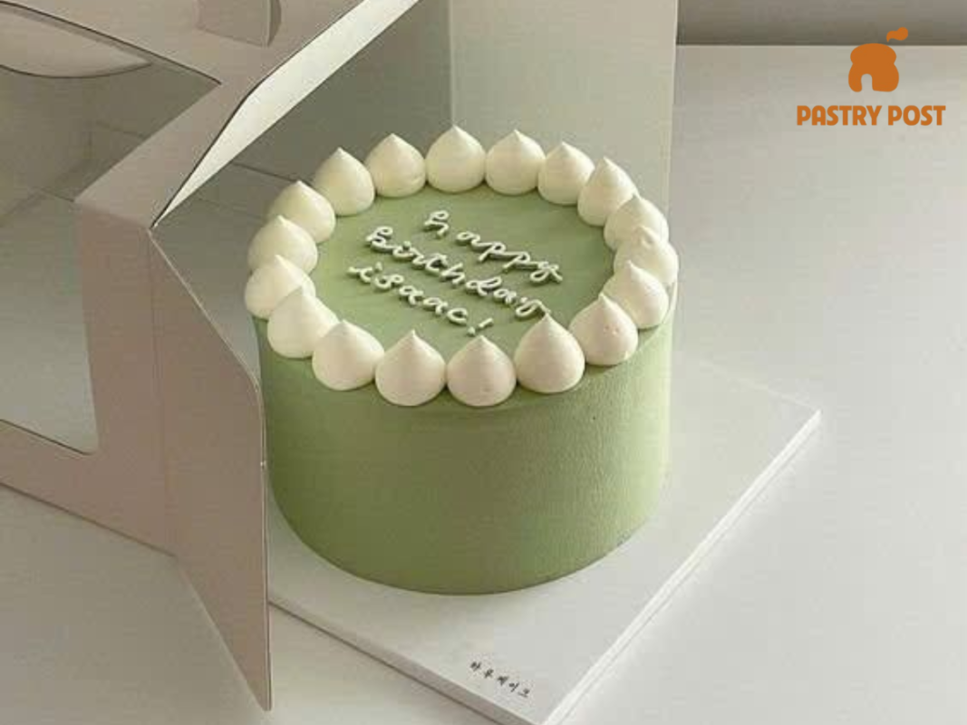 Bánh sinh nhật matcha đơn giản