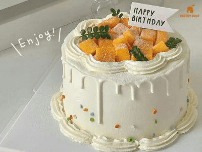 Bánh sinh nhật vị Xoài