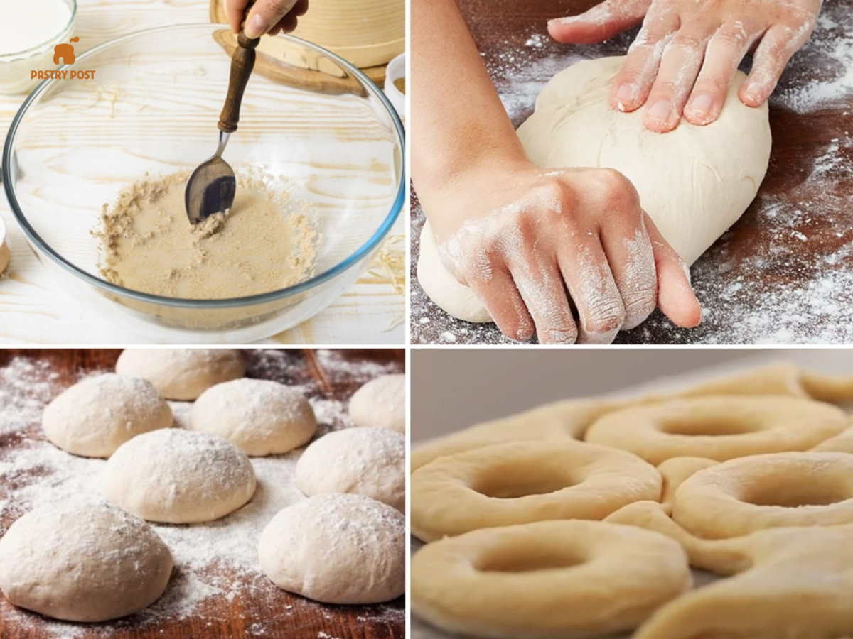 Các bước làm bánh Donut