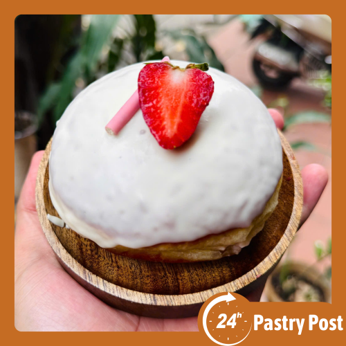 donut yogurt strawberry