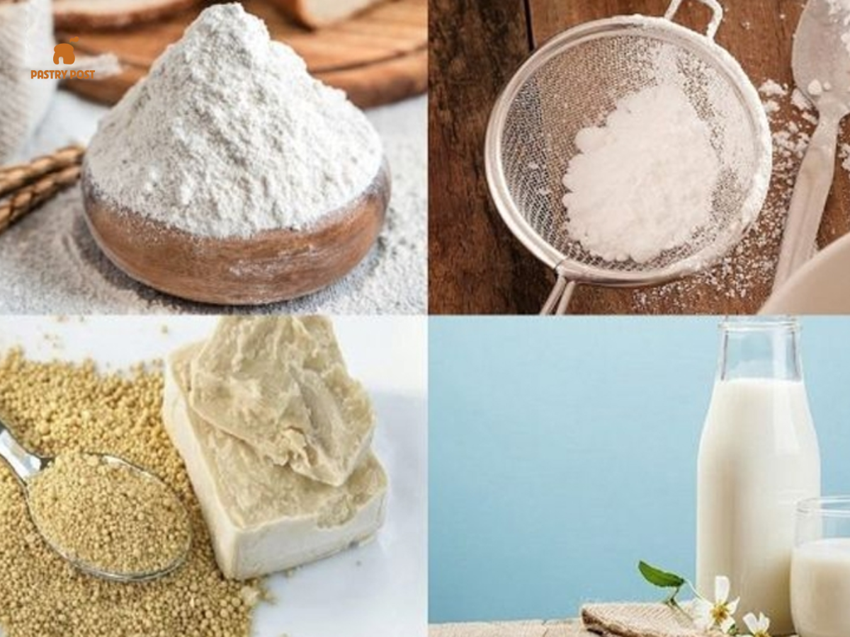 Nguyên liệu làm bánh Donut đơn giản