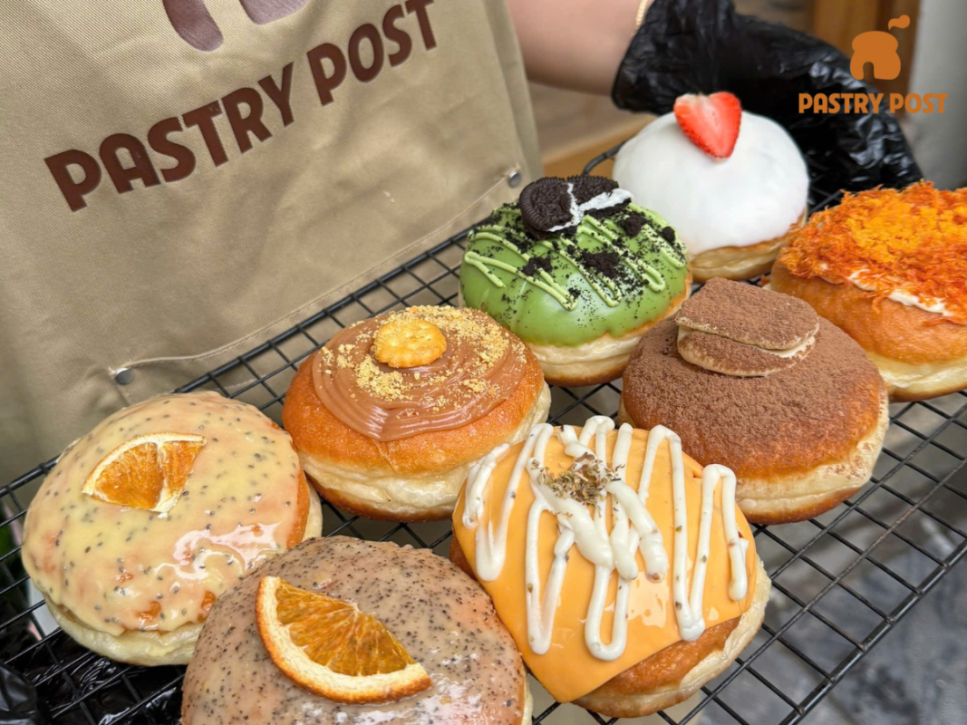 Quy trình làm bánh Donut của bếp Pastry Post