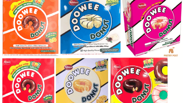 Bánh donut bịch phổ biến hiện nay