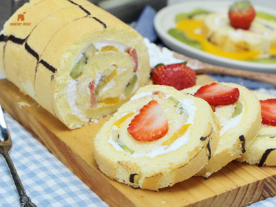 Bánh bông lan cuốn