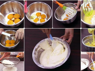 Các bước làm bánh