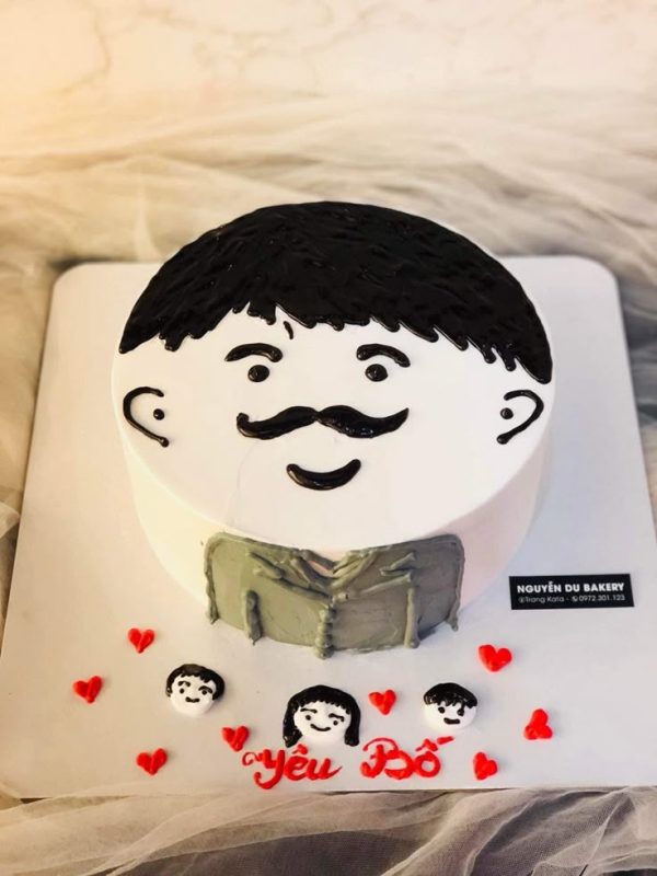 banh kem sinh nhat ba